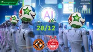 Siêu máy tính dự đoán bóng đá ngày 28/12 tâm điểm Aberdeen gặp Dundee United