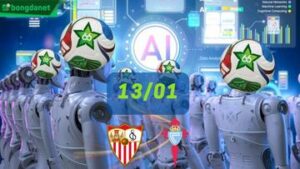 Siêu máy tính dự đoán bóng đá ngày 13/1/2026 tâm điểm Sevilla gặp Celta Vigo
