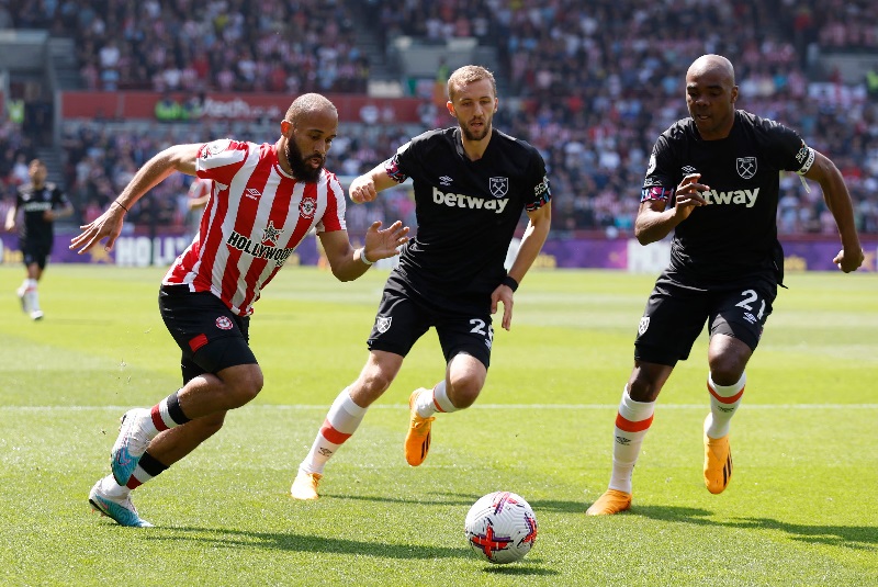 Brentford vs West Ham United tranh tài giành 3 điểm