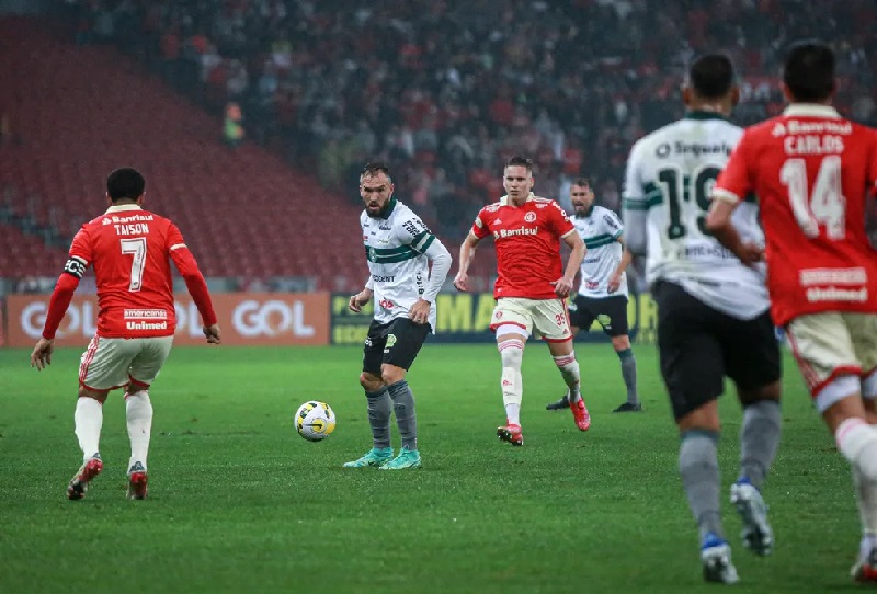 Coritiba vs Internacional đối đầu thu hút người hâm mộ quan tâm