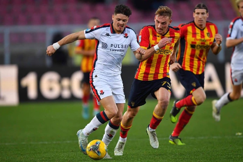 Lecce vs Genoa có trận đối đầu đầy hấp dẫn
