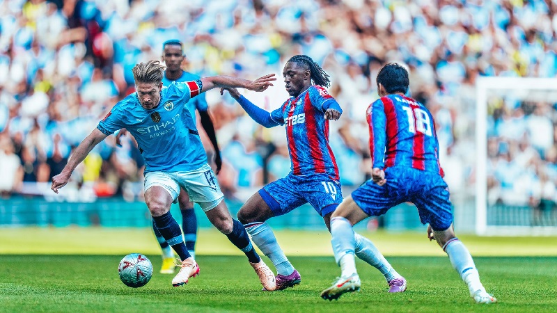 Manchester City vs Crystal Palace có trận đối đầu hấp dẫn