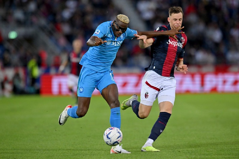 Napoli vs Bologna đối đầu thu hút người hâm mộ