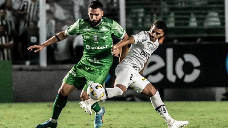 Santos vs Coritiba (PR) đối đầu nhau đẳng cấp