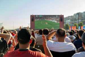 Bầu không khí sân vận động World Cup