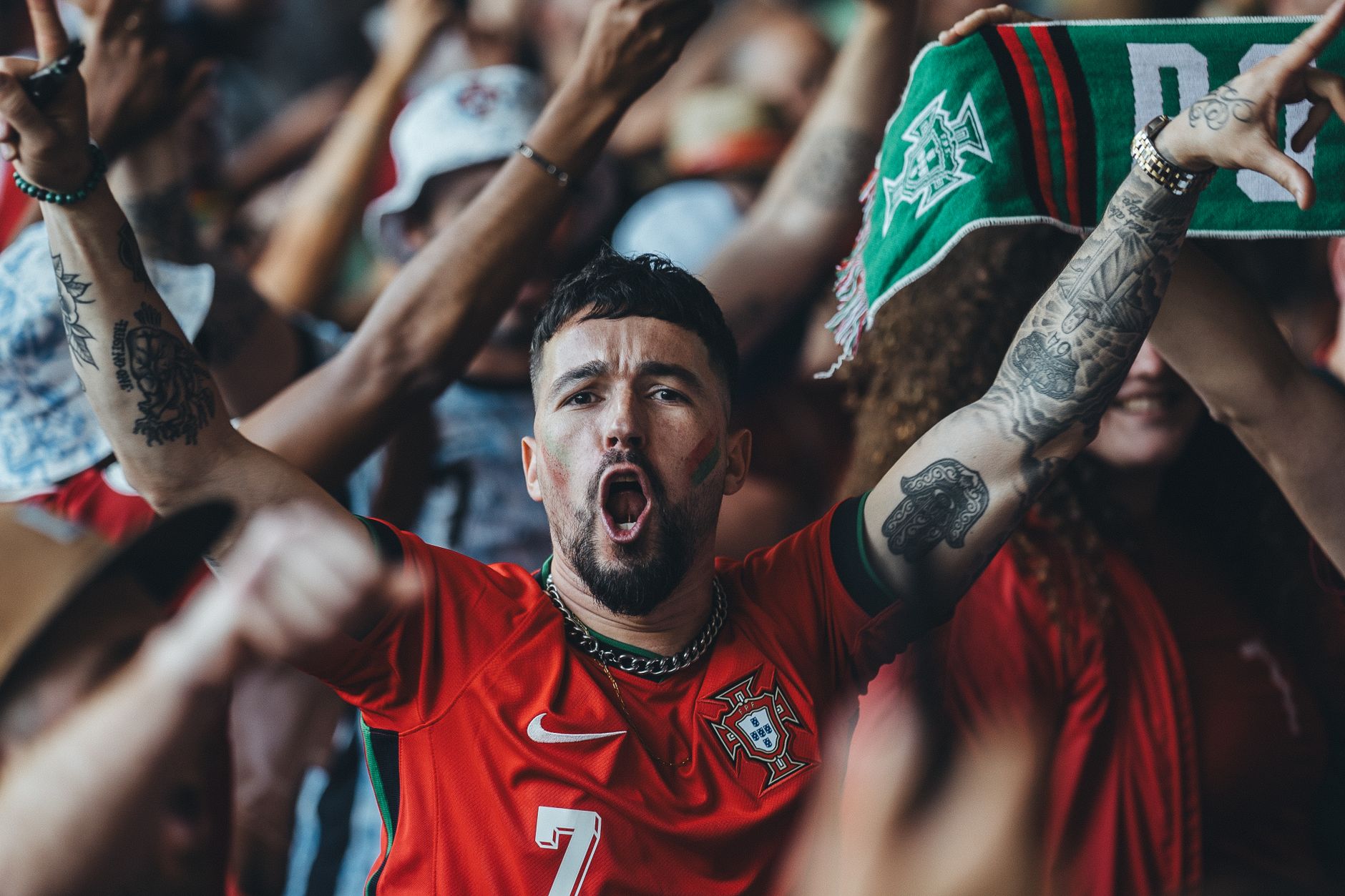 Cổ động viên Bồ Đào Nha tại World Cup 2026