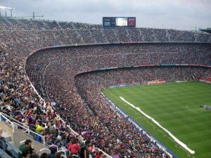 Bầu không khí sân vận động World Cup